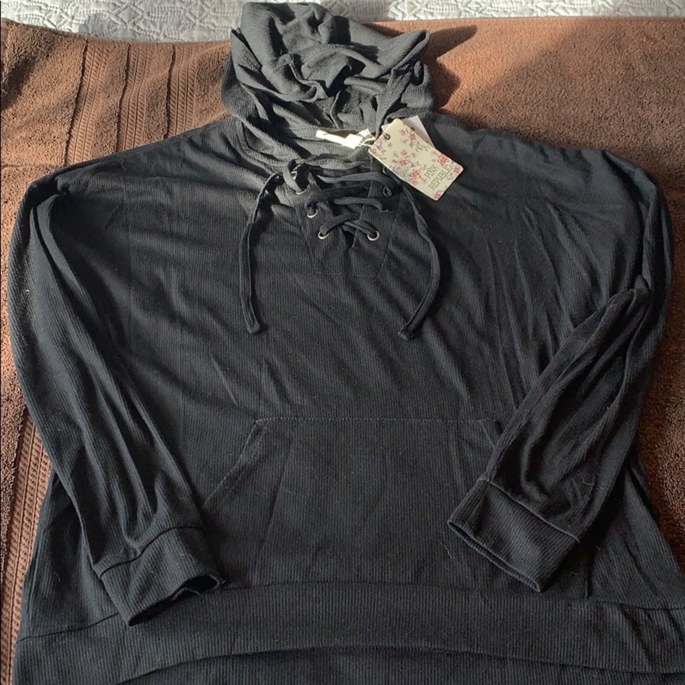 Sweater with hood